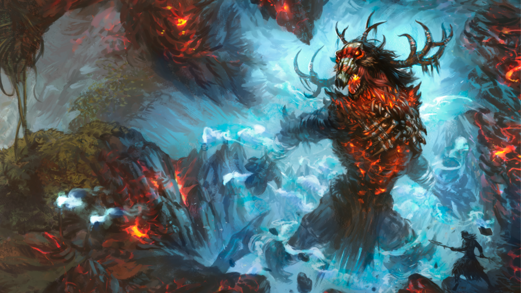Wallpaper da Enorion - Anhangá (Enorion) - Wallpaper 2K, arte de Victor Maristane