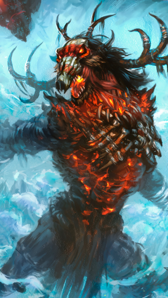 Wallpaper da Enorion - Anhangá (Enorion) - Wallpaper Mobile, arte de Victor Maristane