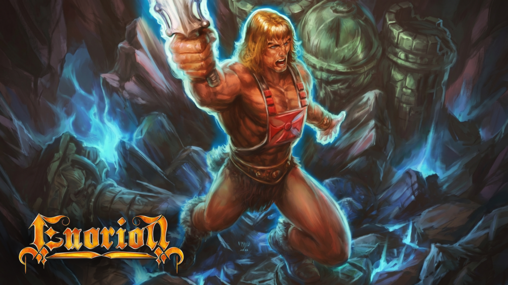 Wallpaper da Enorion - He-Man (Enorion) - Wallpaper 2K, arte de Victor Maristane
