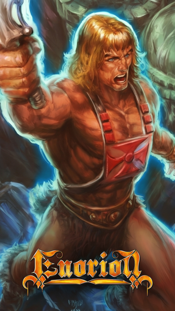 Wallpaper da Enorion - He-Man (Enorion) - Wallpaper Mobile, arte de Victor Maristane