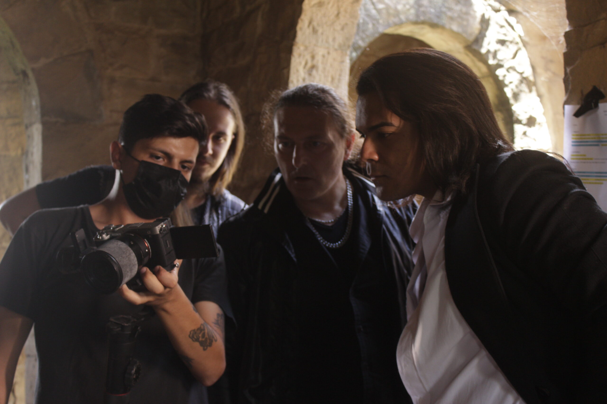 Bastidores do clipe Vis Divina