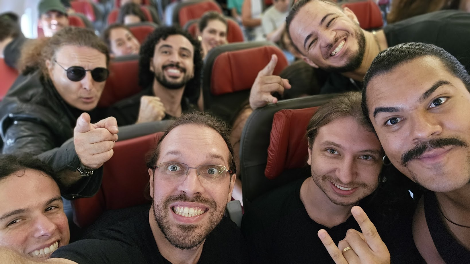 Enorion com Fabio Lione durante a Epic Tales Tour 2025